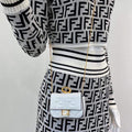 Fendi 7AR844 Nano Baguette Charm White Nappa Leather - luxibagsmall