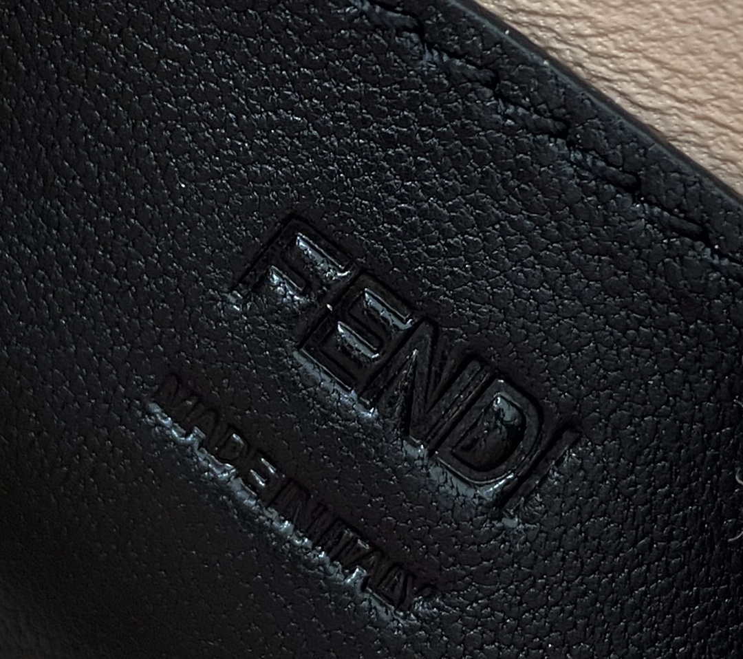Fendi 7AR993 FENDI PICO PEEKABOO Charm 8385 Black - Default Title - View 8