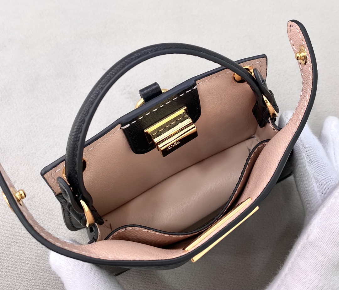 Fendi 7AR993 FENDI PICO PEEKABOO Charm 8385 Black - Default Title - View 9