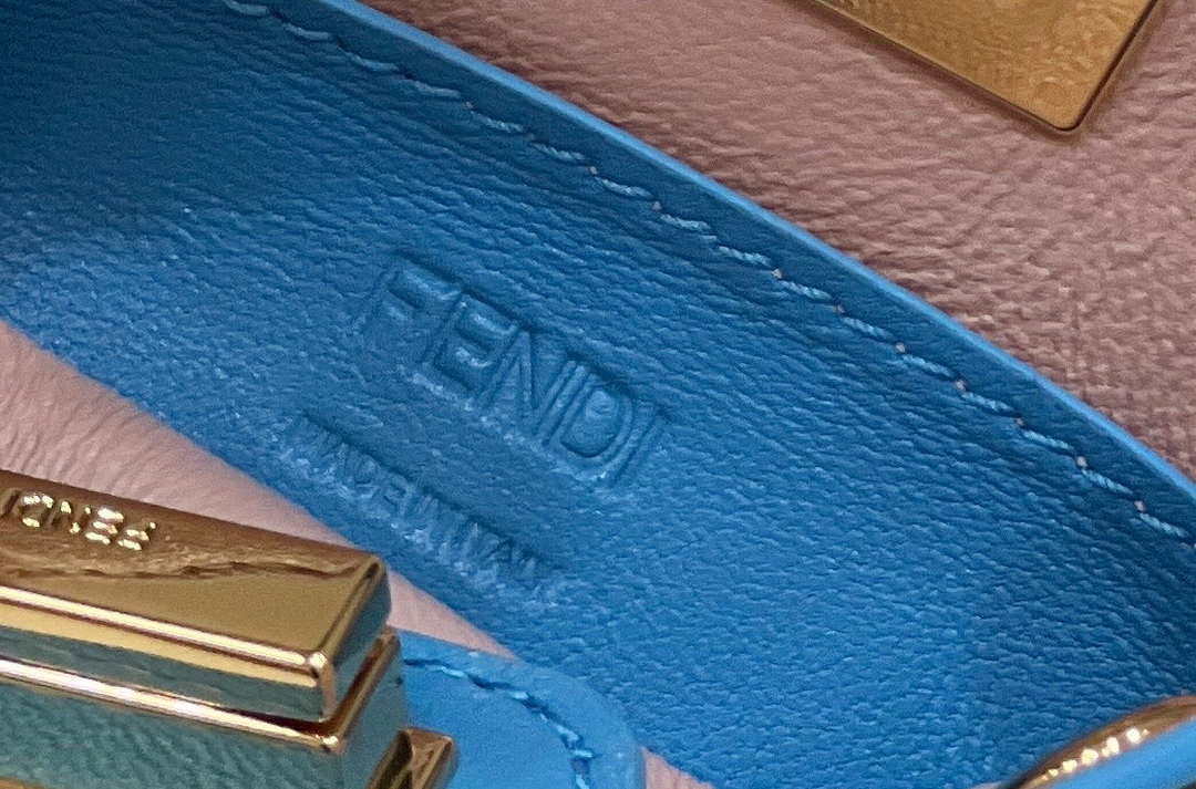Fendi 7AR993 FENDI PICO PEEKABOO Charm Blue 8385 - Default Title - View 7