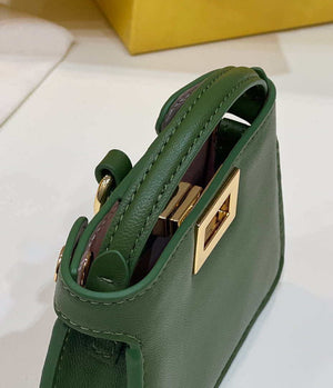 Fendi 7AR993 FENDI PICO PEEKABOO Charm 8385 Green - Default Title - View 6