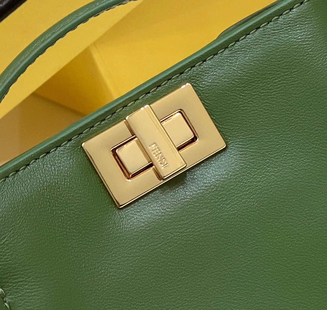 Fendi 7AR993 FENDI PICO PEEKABOO Charm 8385 Green - Default Title - View 7