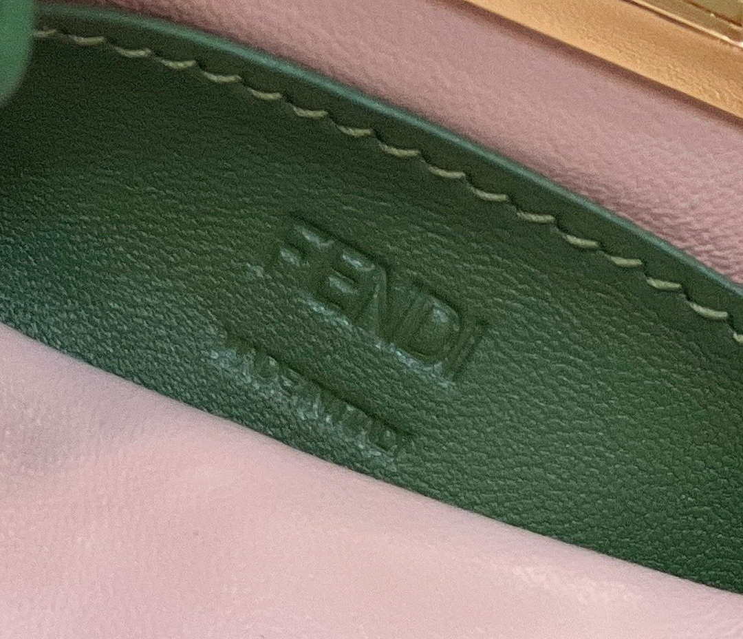 Fendi 7AR993 FENDI PICO PEEKABOO Charm 8385 Green - Default Title - View 8