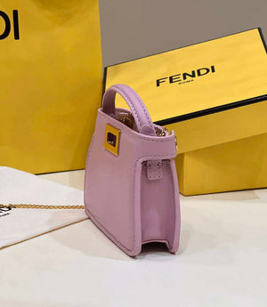 Fendi 7AR993 FENDI PICO PEEKABOO Charm 8385 Purple - Default Title - View 4