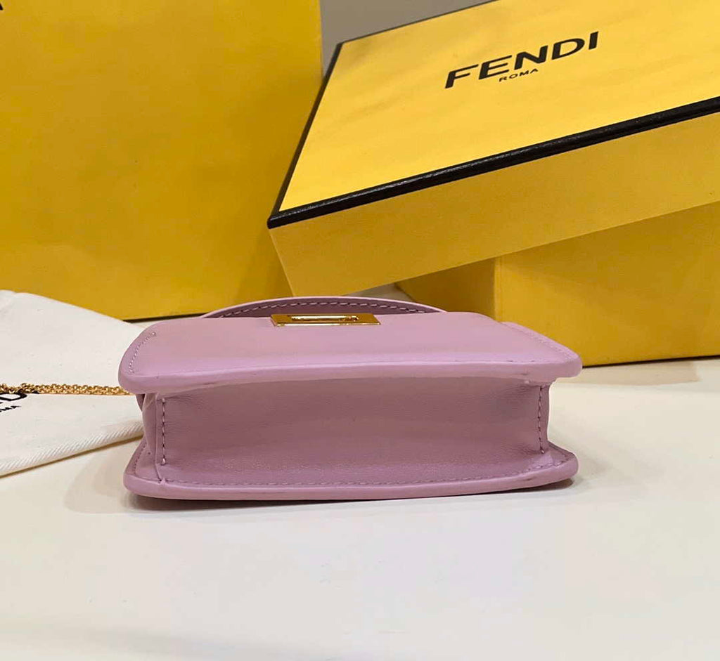 Fendi 7AR993 FENDI PICO PEEKABOO Charm 8385 Purple