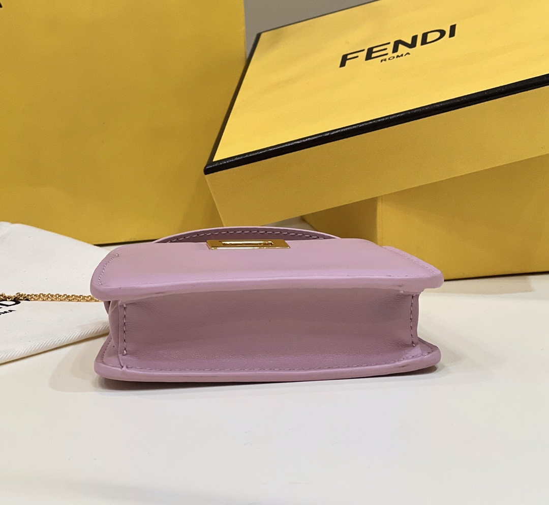 Fendi 7AR993 FENDI PICO PEEKABOO Charm 8385 Purple - Default Title - View 5