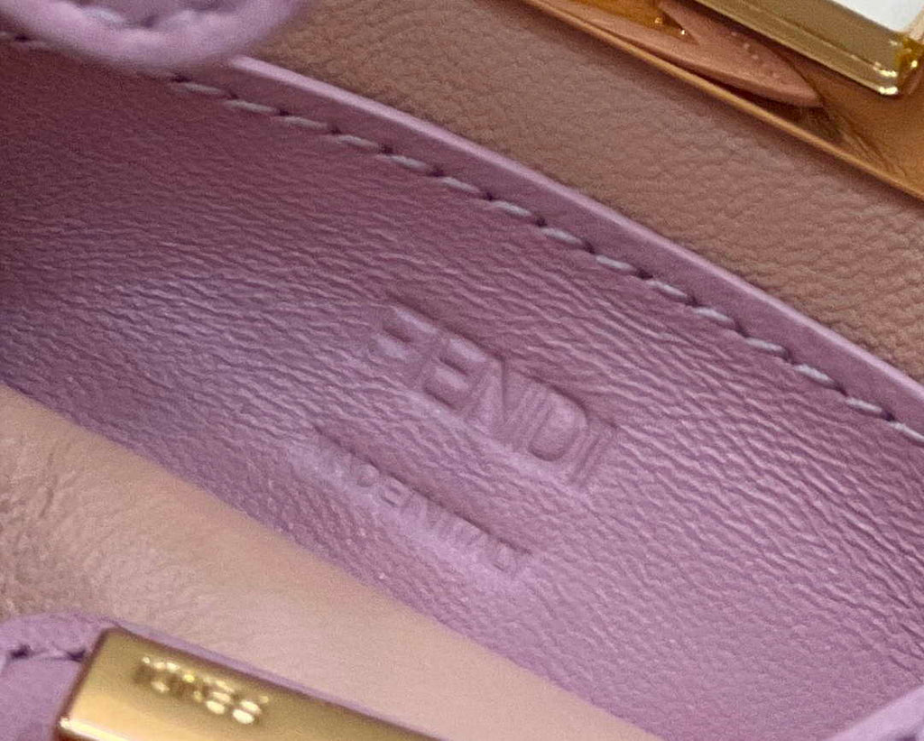 Fendi 7AR993 FENDI PICO PEEKABOO Charm 8385 Purple