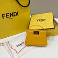 Fendi 7AR993 FENDI PICO PEEKABOO Charm 8385 Yellow - Default Title - View 1