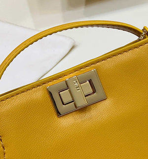 Fendi 7AR993 FENDI PICO PEEKABOO Charm 8385 Yellow - Default Title - View 6