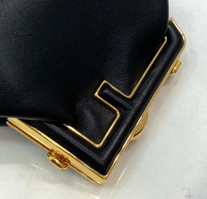 Fendi 7AS051 Nano Fendi First Charm Charm in Black nappa leather - Default Title - View 10