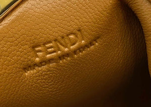 Fendi 7AS051 Nano Fendi First Charm Charm in Brown nappa leather - Default Title - View 8