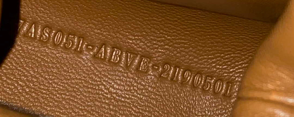 Fendi 7AS051 Nano Fendi First Charm Charm in Brown nappa leather