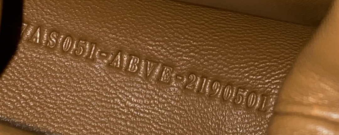Fendi 7AS051 Nano Fendi First Charm Charm in Brown nappa leather