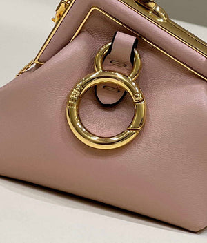 Fendi 7AS051 Nano Fendi First Charm Charm in pink nappa leather - Default Title - View 5