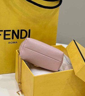 Fendi 7AS051 Nano Fendi First Charm Charm in pink nappa leather - Default Title - View 8
