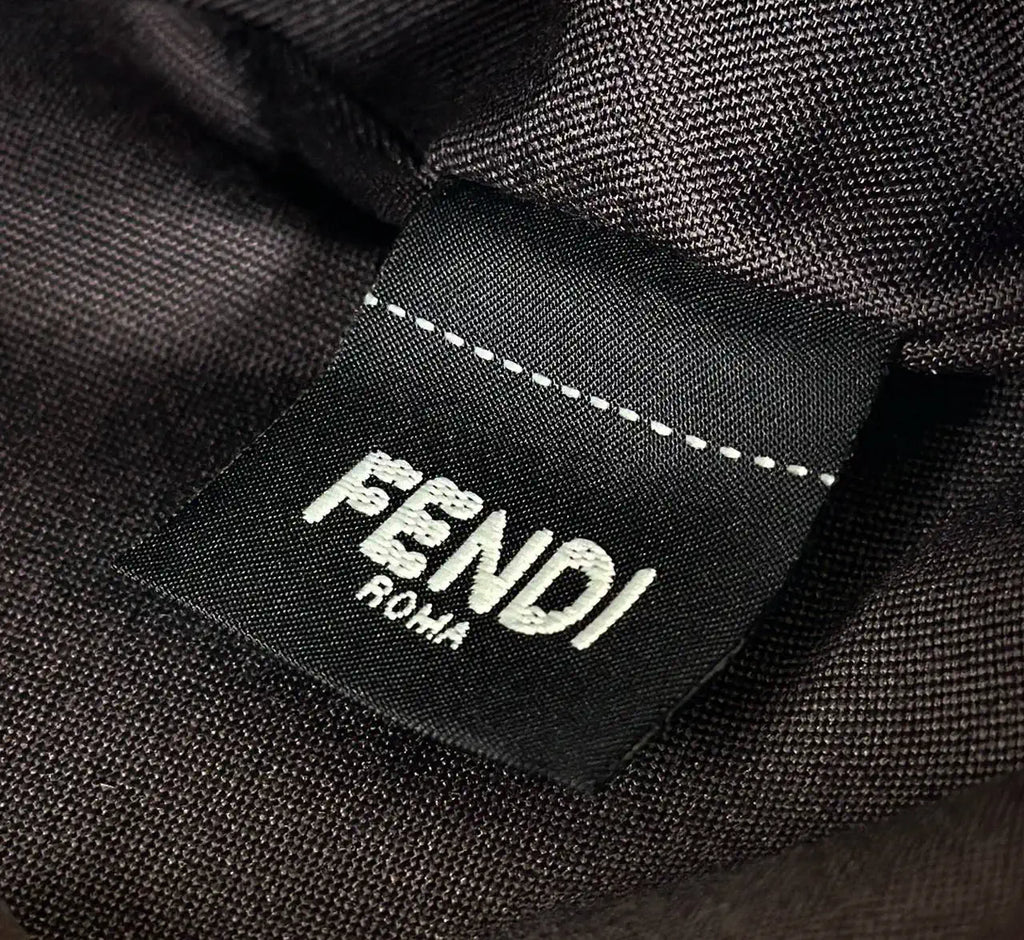 Fendi 7AS089 Nano Fendigraphy Denim Blue Charm 80056S