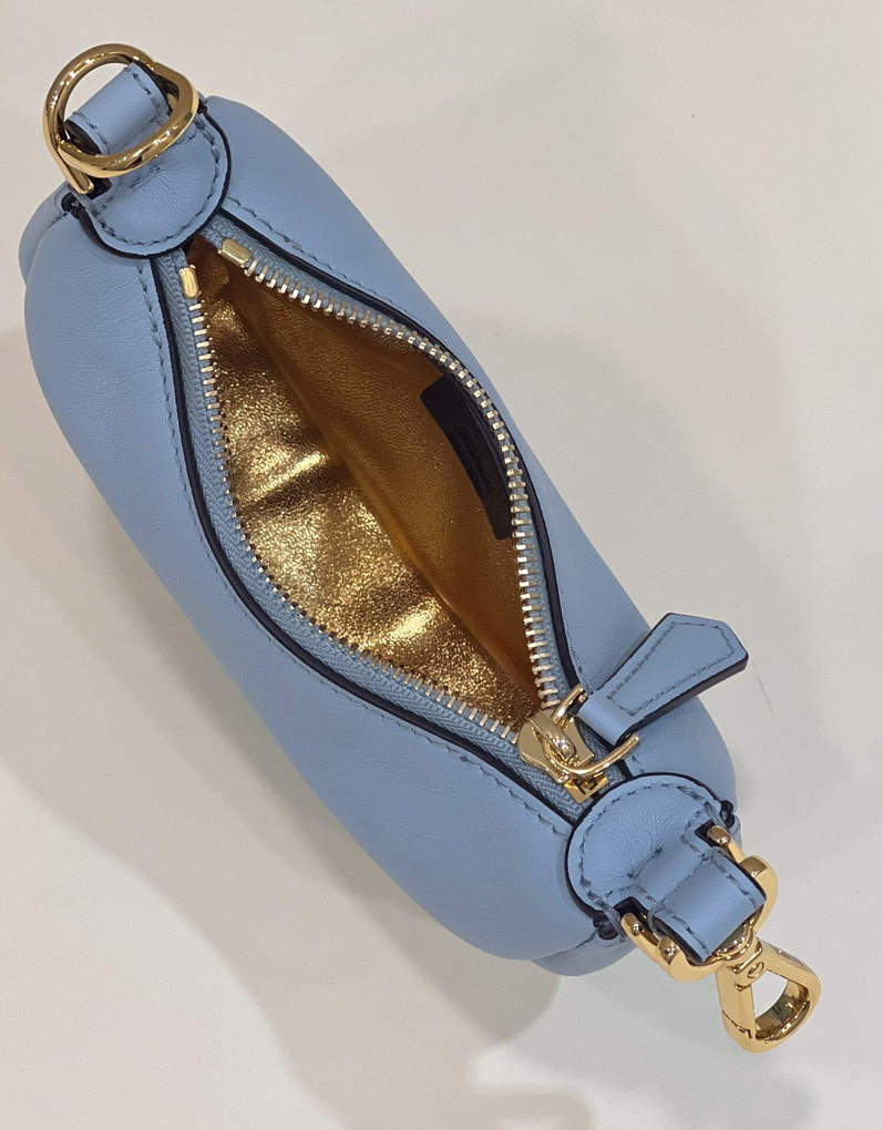 Fendi 7AS089 Nano Fendigraphy Light blue leather Charm 80056S - Default Title - View 9