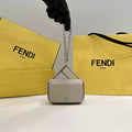 Fendi 7AS173 Fendi First Sight Gray leather Nano bag - Default Title - View 1