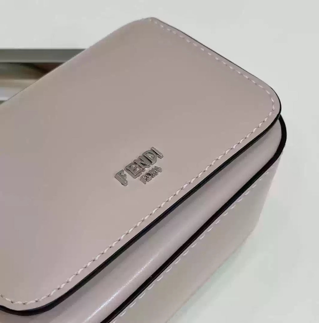 Fendi 7AS173 Fendi First Sight Light Pink leather Nano bag