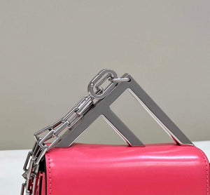 Fendi 7AS173 Fendi First Sight Red leather Nano bag - Default Title - View 5
