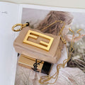 Fendi 7AS368ABVEF0K7E Mamma Baguette Nano Pale Pink leather miniature 8677mini - Default Title - View 1