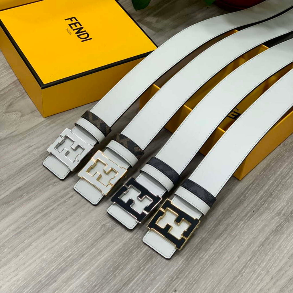 Fendi 7C0424 Belts Designer Calfskin wide 4.0CM F090113