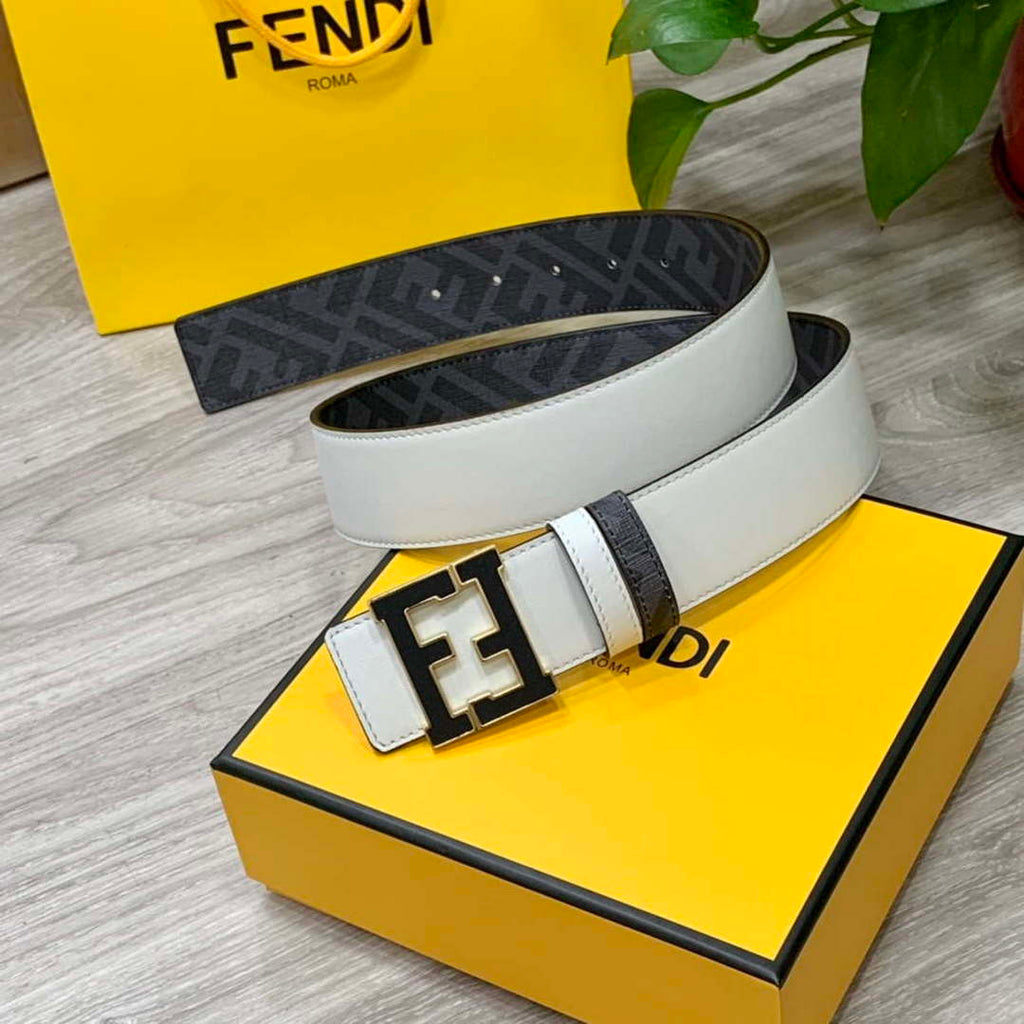 Fendi 7C0424 Belts Designer Calfskin wide 4.0CM F090113