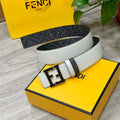 Fendi 7C0424 Belts Designer Calfskin wide 4.0CM F090113