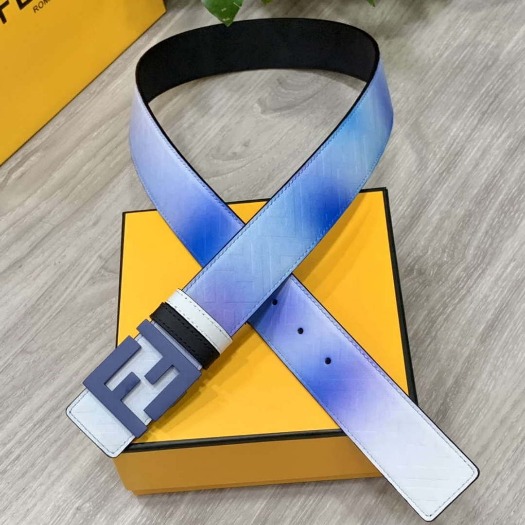 Fendi 7C0424 Belts Designer Calfskin wide 4.0CM F090115