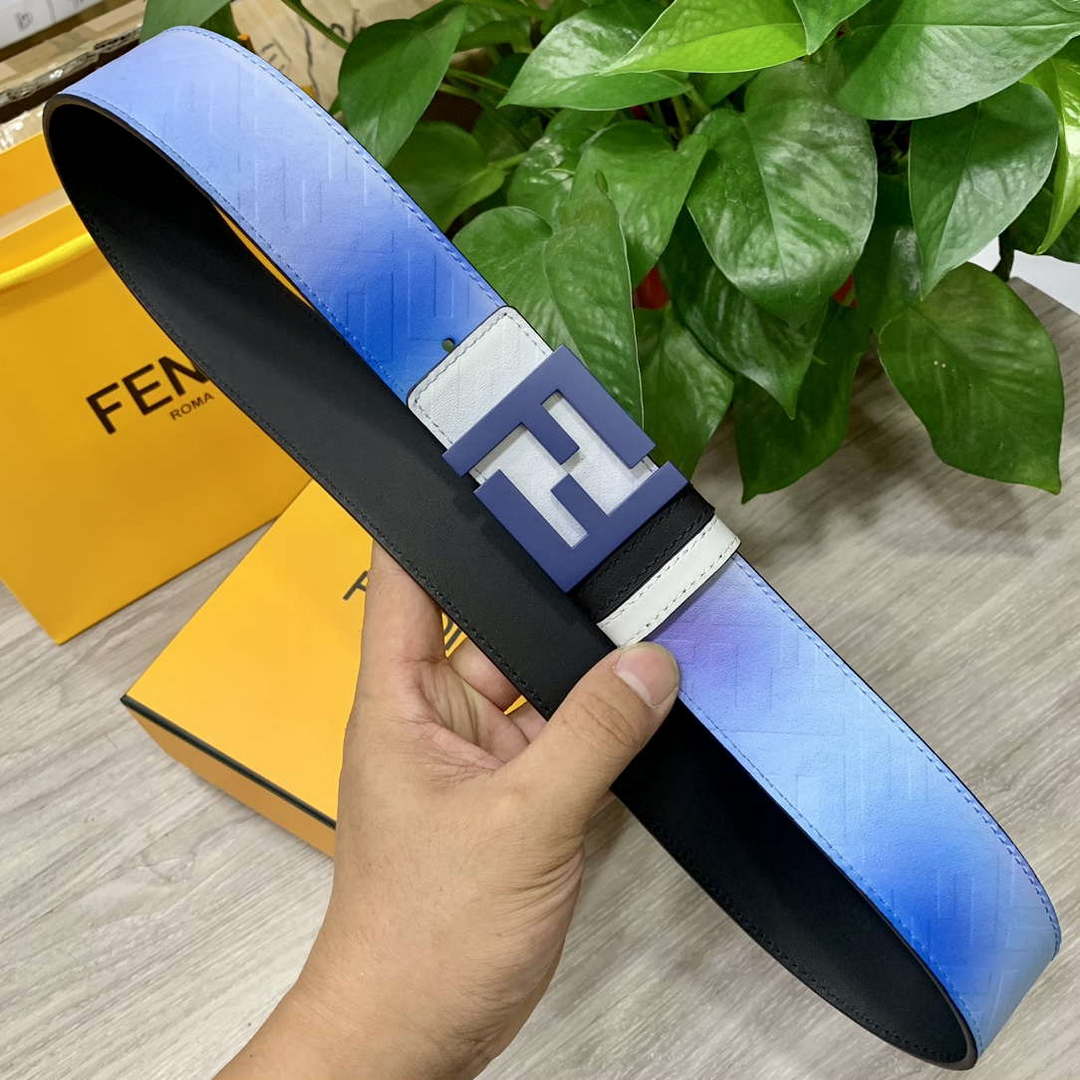 Fendi 7C0424 Belts Designer Calfskin wide 4.0CM F090115