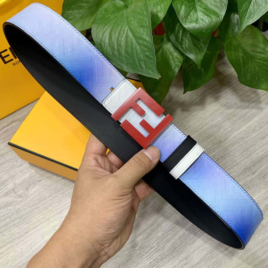 Fendi 7C0424 Belts Designer Calfskin wide 4.0CM F090115