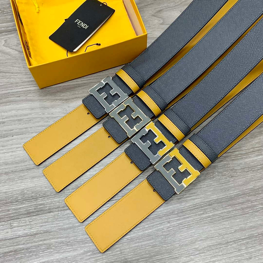 Fendi 7C0424 Belts Designer Calfskin wide 4.0CM F090116