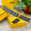Fendi 7C0424 Belts Designer Calfskin wide 4.0CM F090116