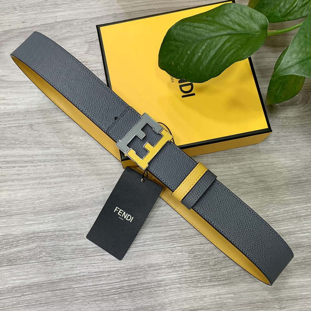 Fendi 7C0424 Belts Designer Calfskin wide 4.0CM F090116