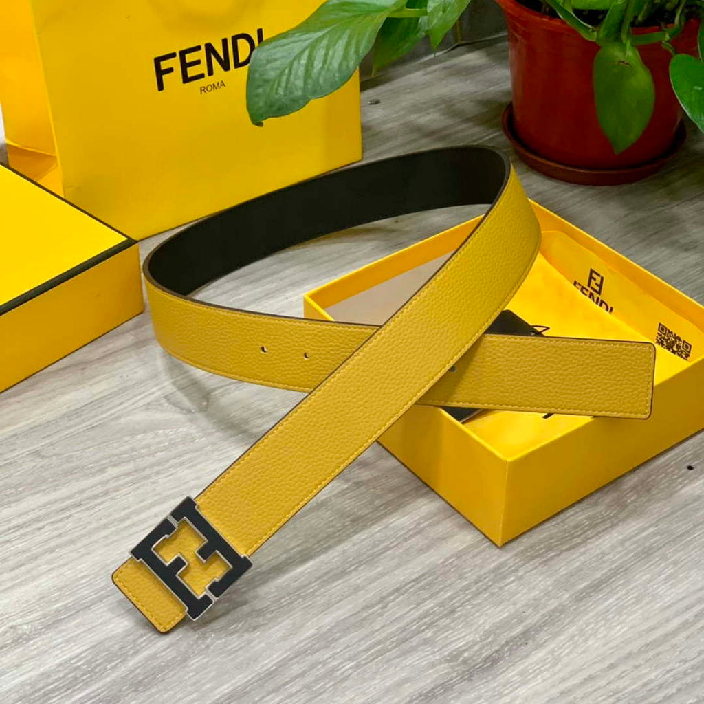 Fendi 7C0424 Belts Designer Calfskin wide 4.0CM F090117