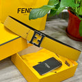 Fendi 7C0424 Belts Designer Calfskin wide 4.0CM F090117