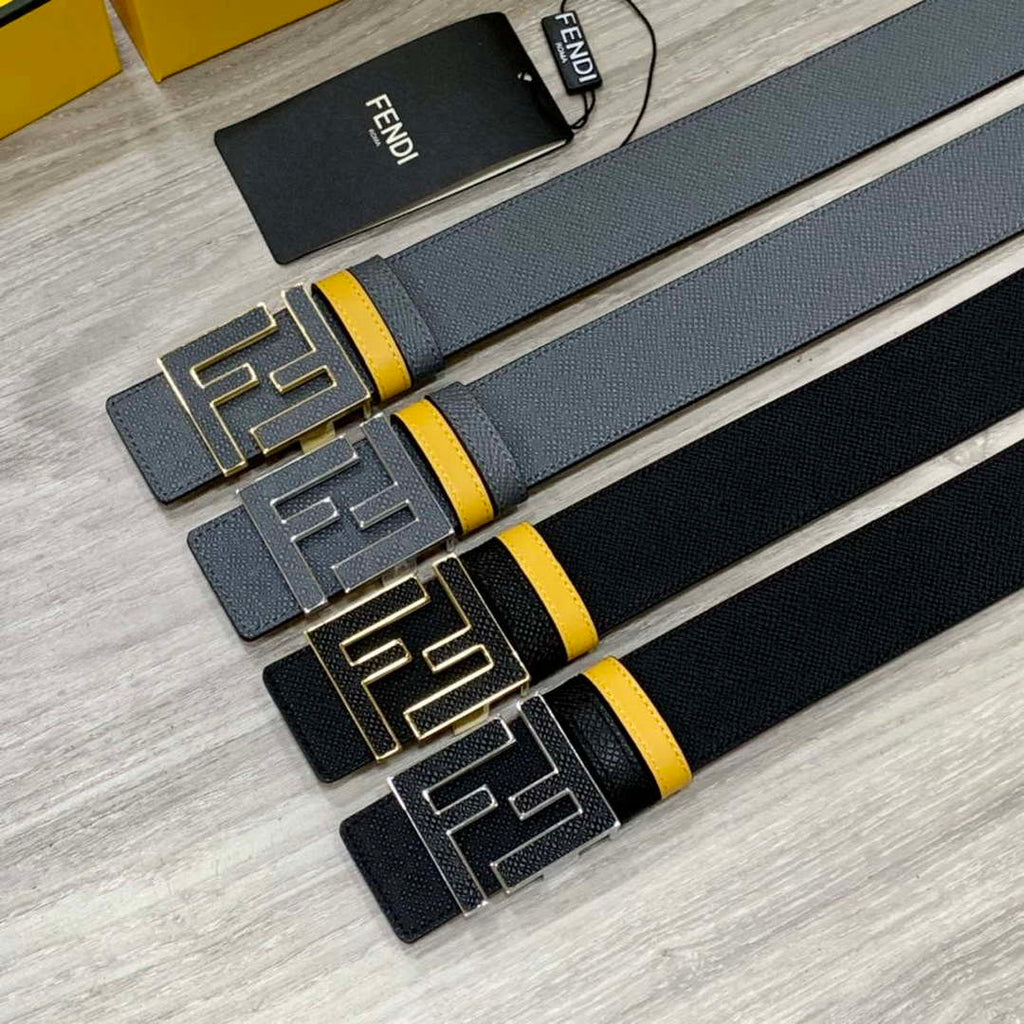 Fendi 7C0424 Belts Designer Calfskin wide 4.0CM F090118