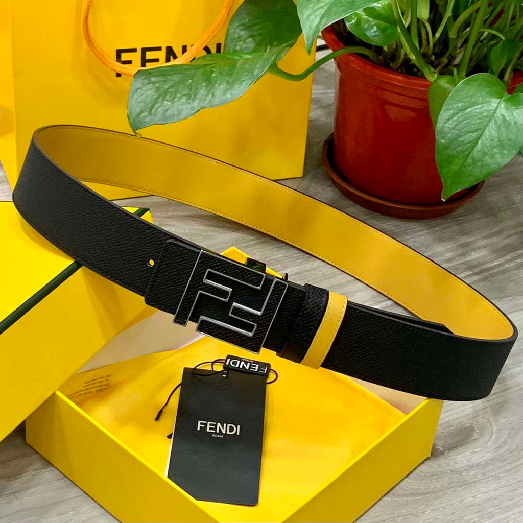 Fendi 7C0424 Belts Designer Calfskin wide 4.0CM F090118