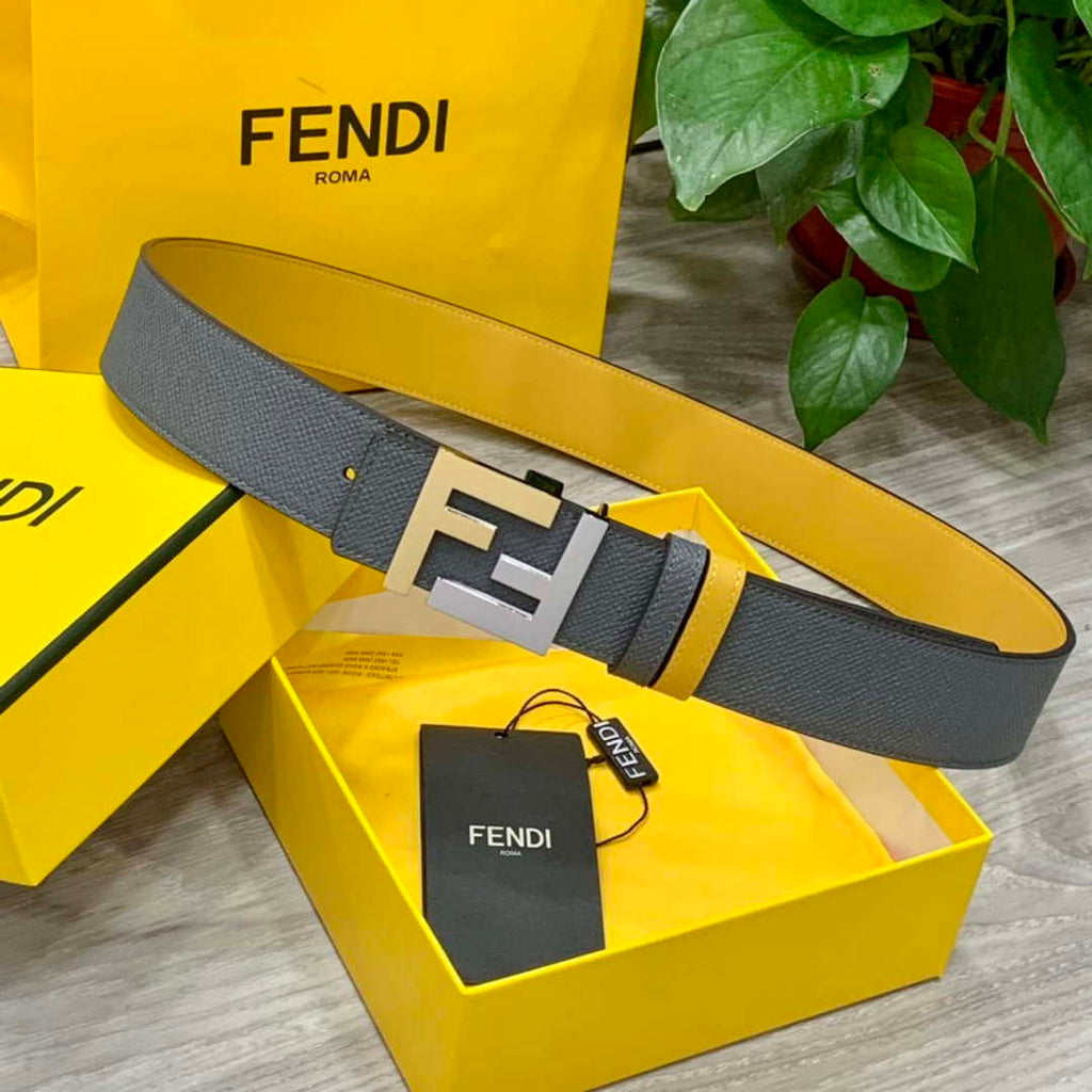Fendi 7C0424 Belts Designer Calfskin wide 4.0CM F090121