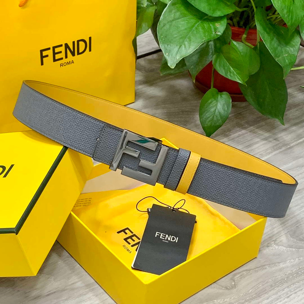 Fendi 7C0424 Belts Designer Calfskin wide 4.0CM F090121
