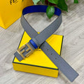 Fendi 7C0424 Belts Designer Calfskin wide 4.0CM F090122