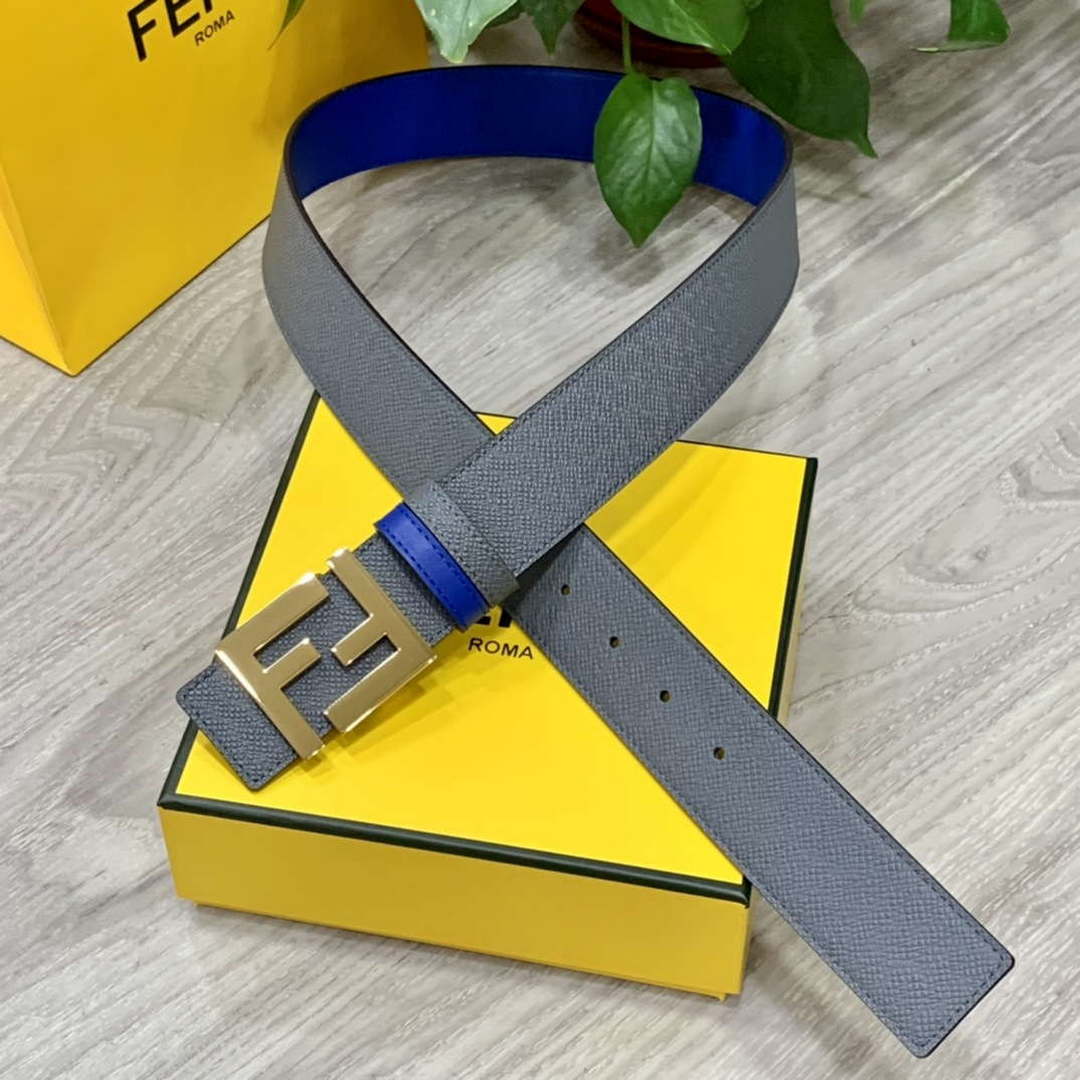 Fendi 7C0424 Belts Designer Calfskin wide 4.0CM F090122
