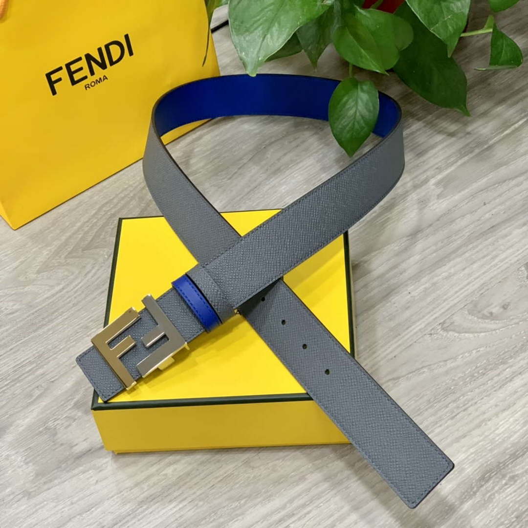 Fendi 7C0424 Belts Designer Calfskin wide 4.0CM F090122
