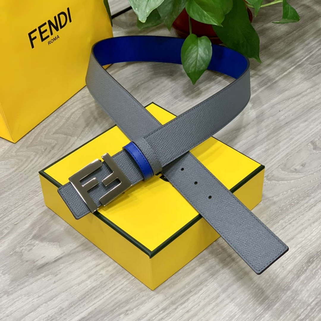 Fendi 7C0424 Belts Designer Calfskin wide 4.0CM F090122
