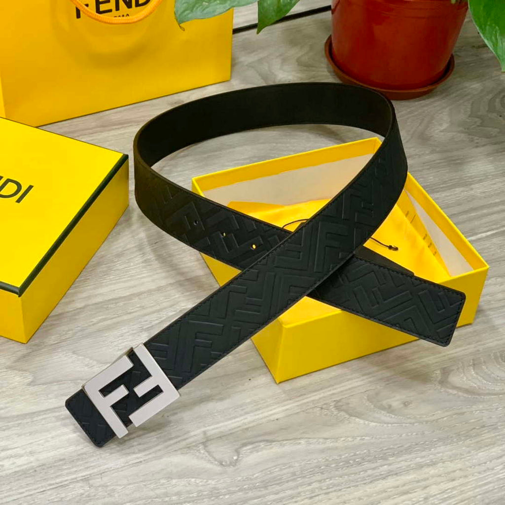 Fendi 7C0424 Belts Designer Calfskin wide 4.0CM F090125