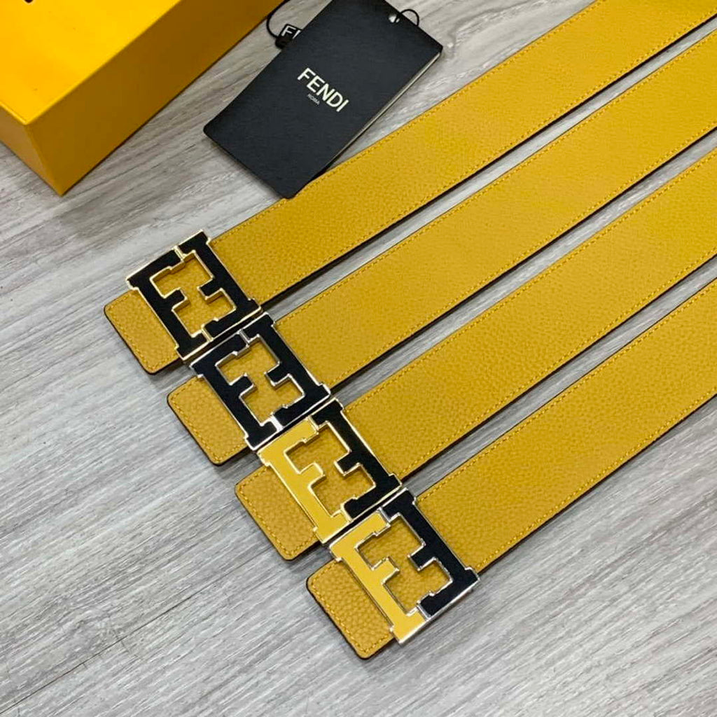 Fendi 7C0424 Belts Designer Calfskin wide 4.0CM F090128