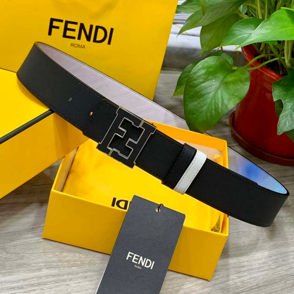 Fendi 7C0424 Belts Designer Calfskin wide 4.0CM F090129