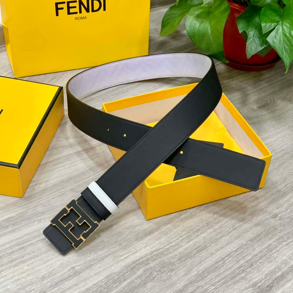 Fendi 7C0424 Belts Designer Calfskin wide 4.0CM F090129