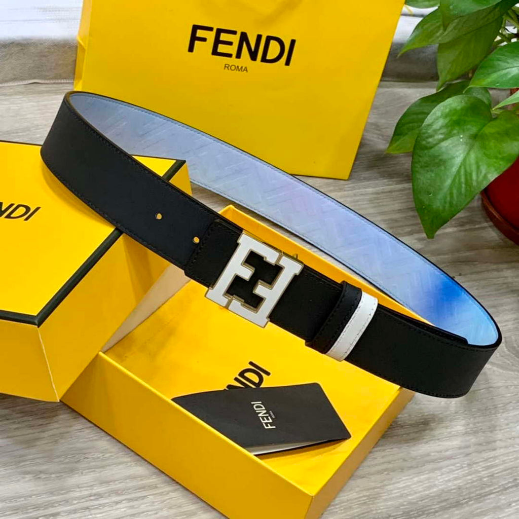 Fendi 7C0424 Belts Designer Calfskin wide 4.0CM F090129