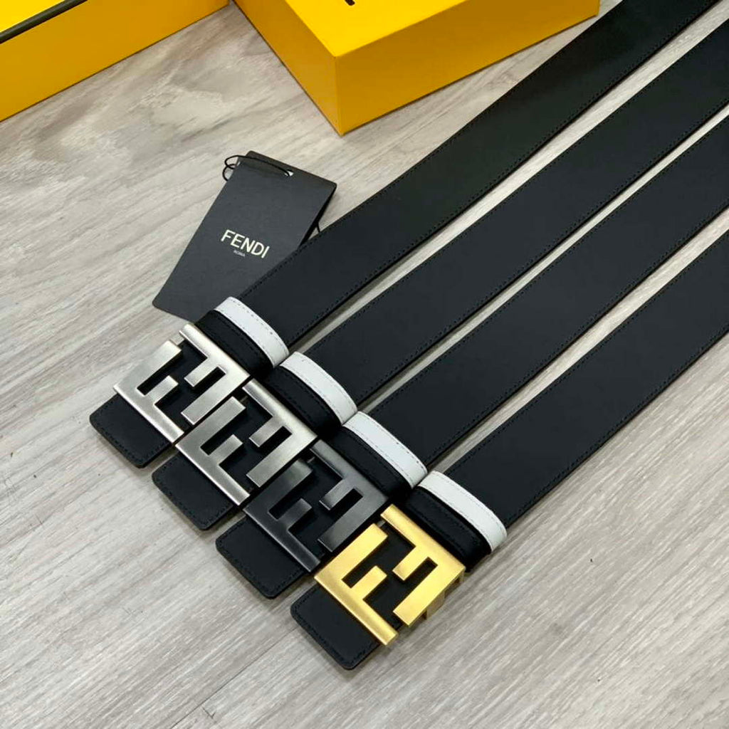 Fendi 7C0424 Belts Designer Calfskin wide 4.0CM F090130